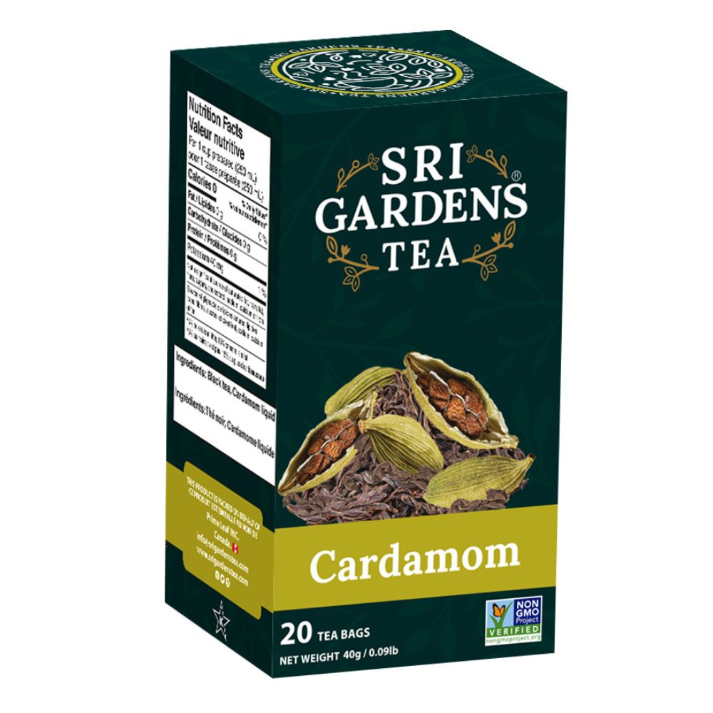 20 Tea Bags Of Cardamom Herbal Tea