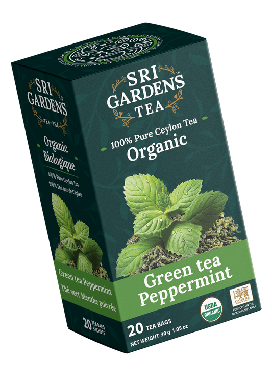 Organic Green tea & Peppermint