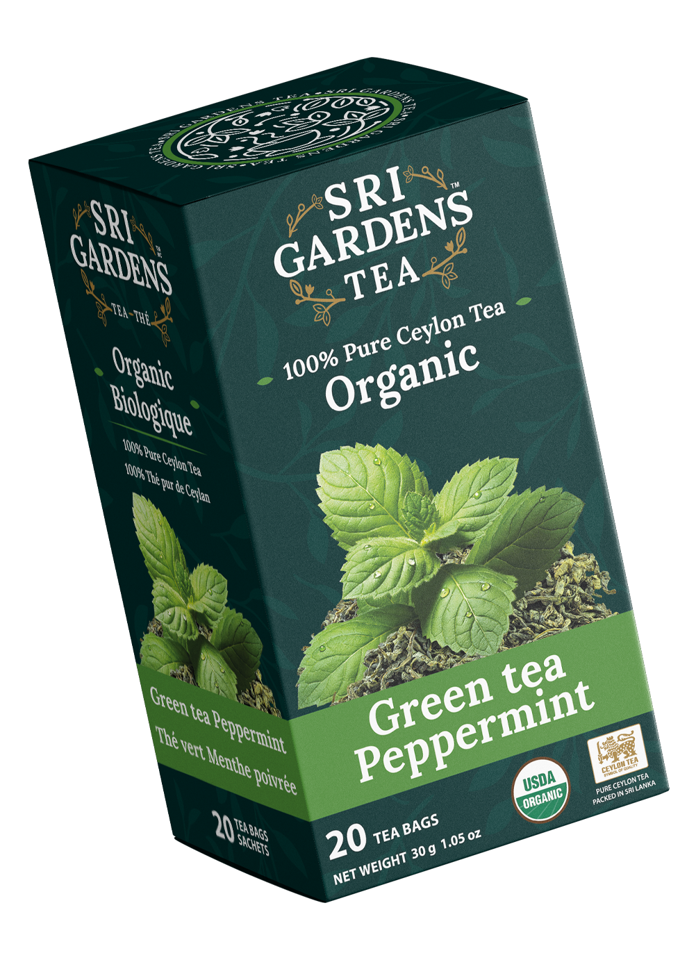 best peppermint green tea by shrigardenstea shop online