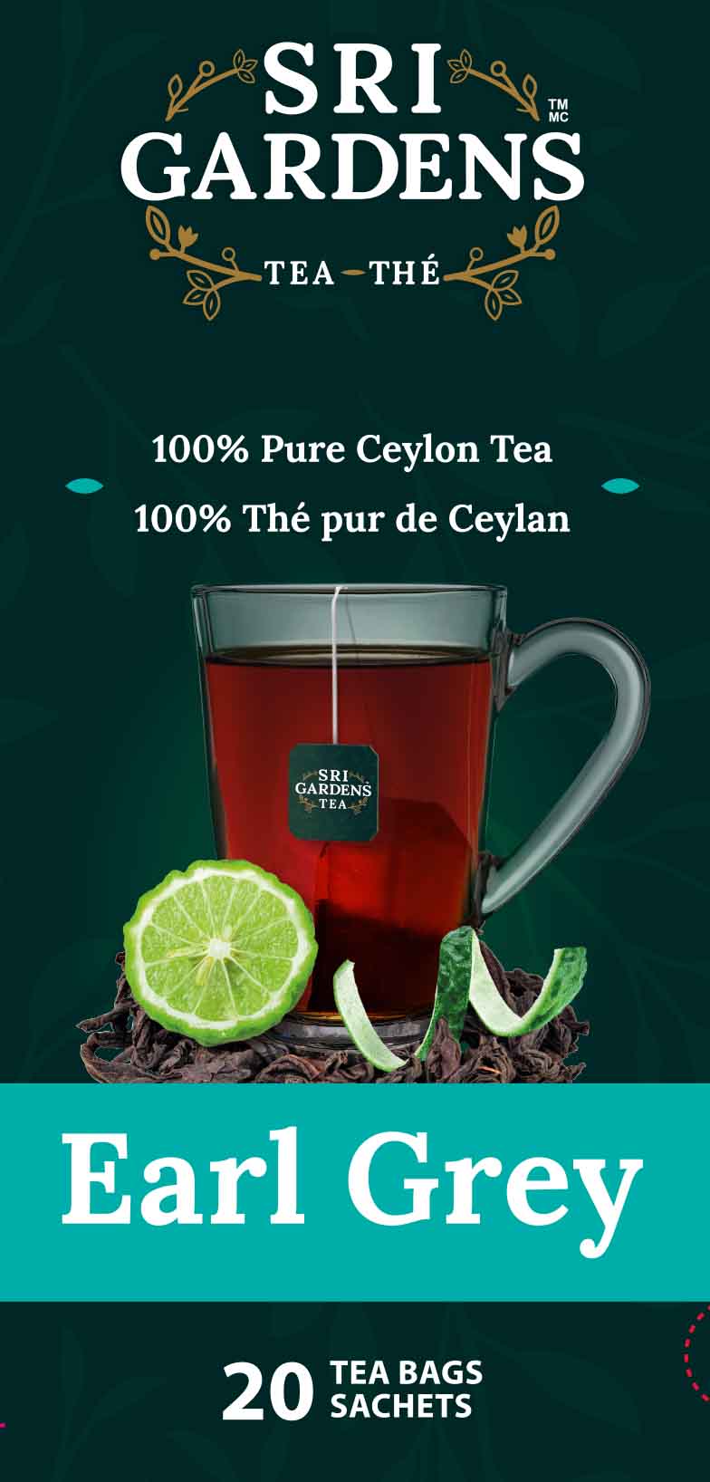 buy organic earl grey tea bags 40g online