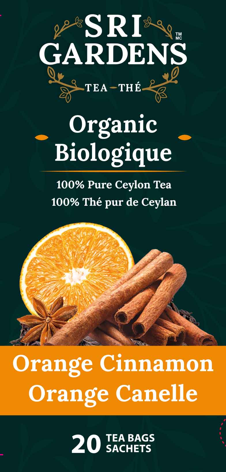 best organic orange & cinnamon tea online 