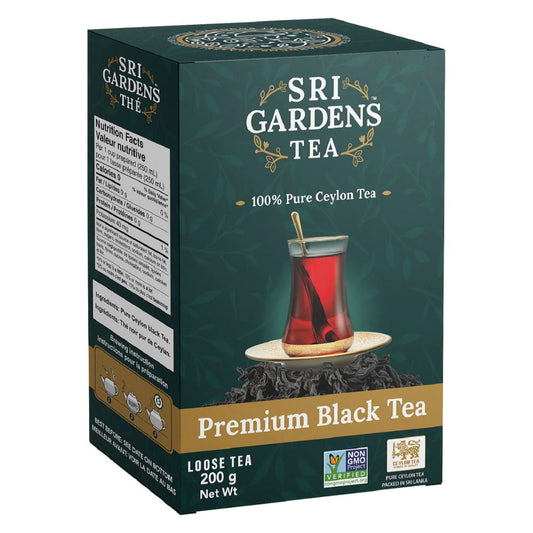 premium black herbal tea